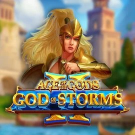 Age Of The Gods: God Of Storms 2 logo by Playtech at Casea Casino