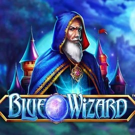 Blue Wizard game by Quickspin – logo hosted on Casea Casino