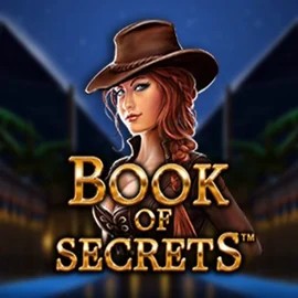 Slots logo of Book of Secrets from SYNOT Games at Casea Casino