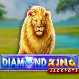 Enjoy Diamond King Jackpots by SpinPlay Games – logo hosted on caseacasinoo.ch
