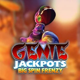 Genie Jackpots: Big Spin Frenzy logo by Blueprint Gaming at Casea Casino