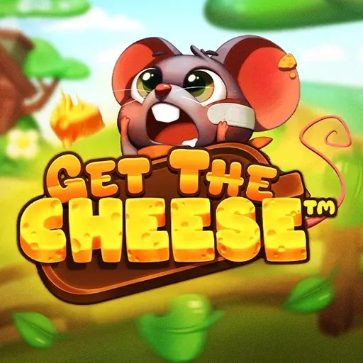 Get The Cheese slot logo by Hacksaw Gaming at Casea Casino