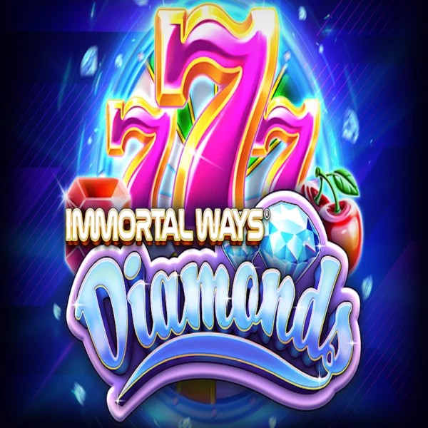 Immortal Ways Diamonds slot logo by RubyPlay at Casea Casino