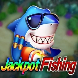 Jackpot Fishing online game logo by TaDa Gaming on caseacasinoo.ch