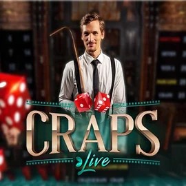 Live Craps slot visual from Evolution available on caseacasinoo.ch
