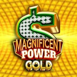 Magnificent Power Gold slot logo by Oros Gaming at Casea Casino