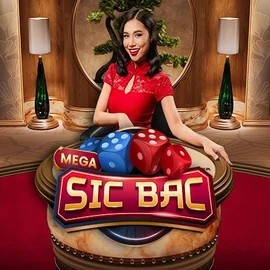 Official Live Casino logo: Mega Sic Bac by Pragmatic Play at Casea Casino