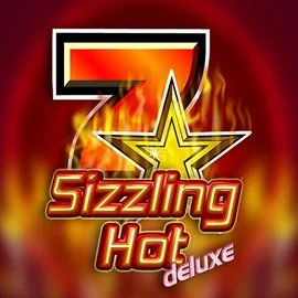 Sizzling Hot Deluxe logo – Slots by Novomatic at Casea Casino