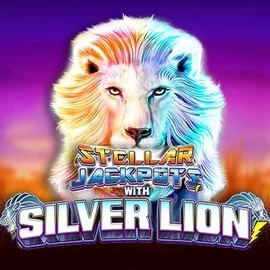 Stellar Jackpots with Silver Lion game by Lightning Box Game – logo hosted on Casea Casino