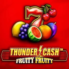 Thunder Cash Fruity Fruity slot visual from Novomatic available on caseacasinoo.ch