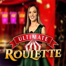 Ultimate Roulette online game logo by Ezugi on caseacasinoo.ch